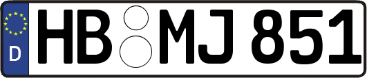 HB-MJ851