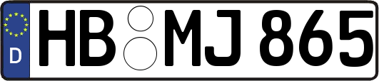 HB-MJ865