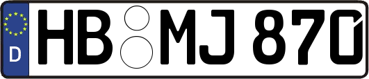 HB-MJ870