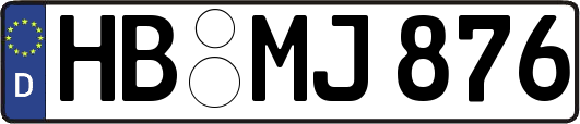 HB-MJ876