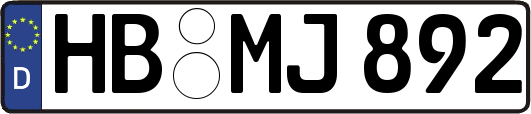 HB-MJ892