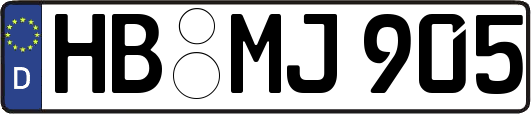 HB-MJ905
