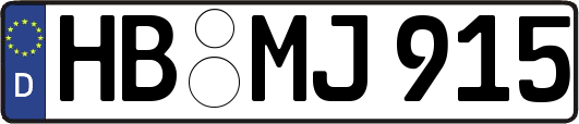 HB-MJ915