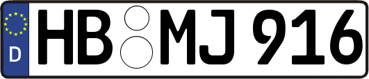 HB-MJ916