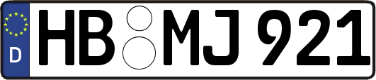 HB-MJ921