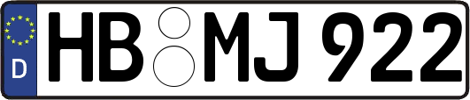 HB-MJ922