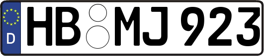 HB-MJ923
