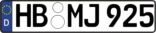 HB-MJ925
