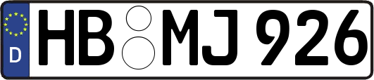 HB-MJ926