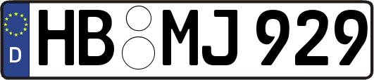 HB-MJ929