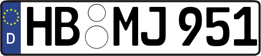 HB-MJ951