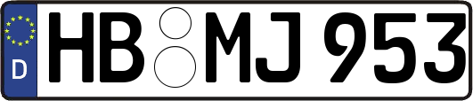 HB-MJ953