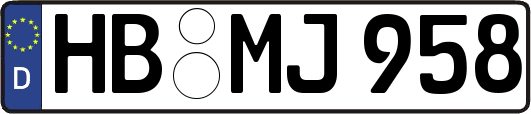 HB-MJ958