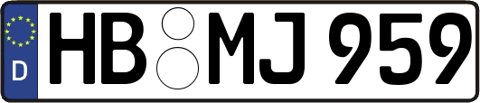 HB-MJ959