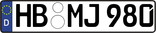 HB-MJ980