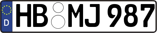 HB-MJ987