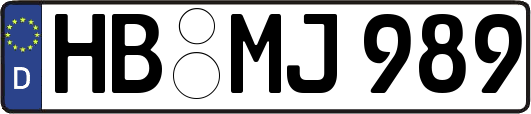 HB-MJ989