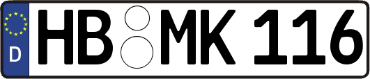 HB-MK116