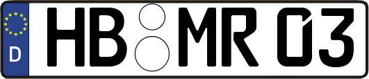 HB-MR03