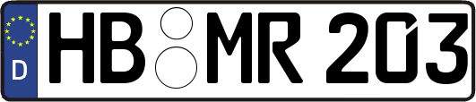 HB-MR203