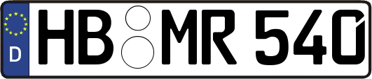 HB-MR540