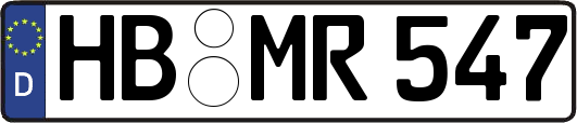 HB-MR547