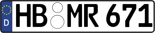 HB-MR671