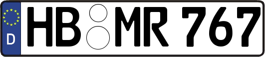 HB-MR767