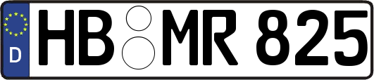 HB-MR825