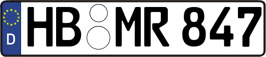 HB-MR847