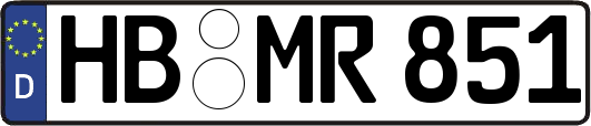 HB-MR851