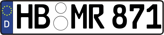 HB-MR871