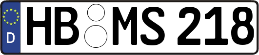 HB-MS218