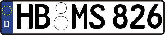 HB-MS826