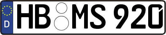 HB-MS920