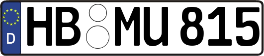 HB-MU815