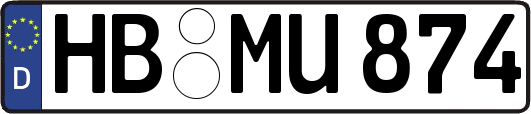 HB-MU874