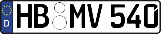 HB-MV540
