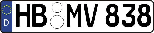 HB-MV838