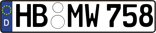 HB-MW758