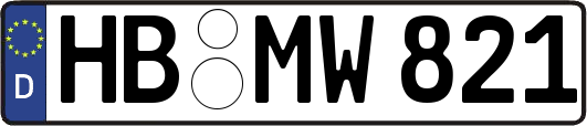 HB-MW821