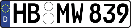 HB-MW839