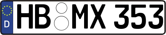 HB-MX353