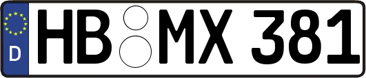 HB-MX381