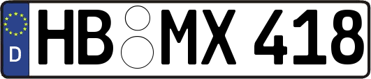 HB-MX418