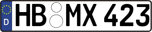 HB-MX423