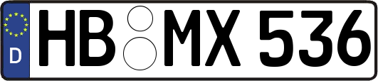HB-MX536