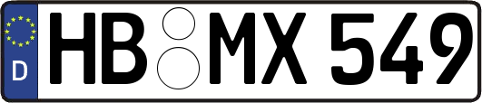 HB-MX549