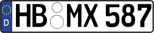 HB-MX587