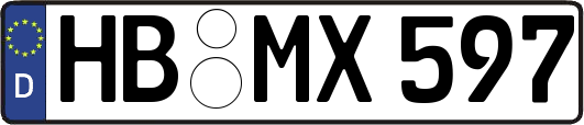 HB-MX597